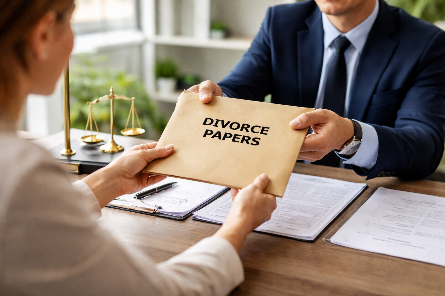 divorce process service San Diego