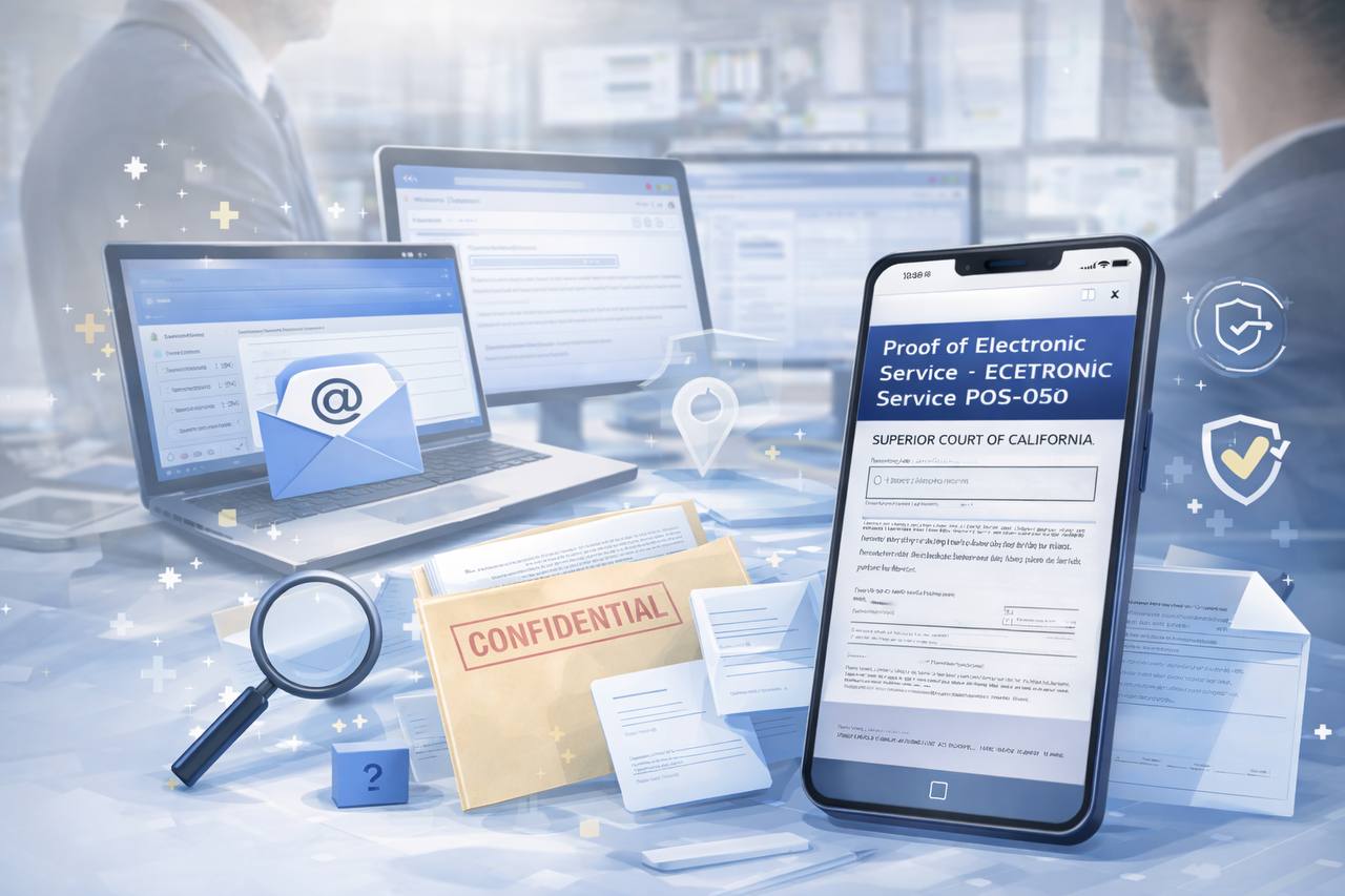 electronic service California courts