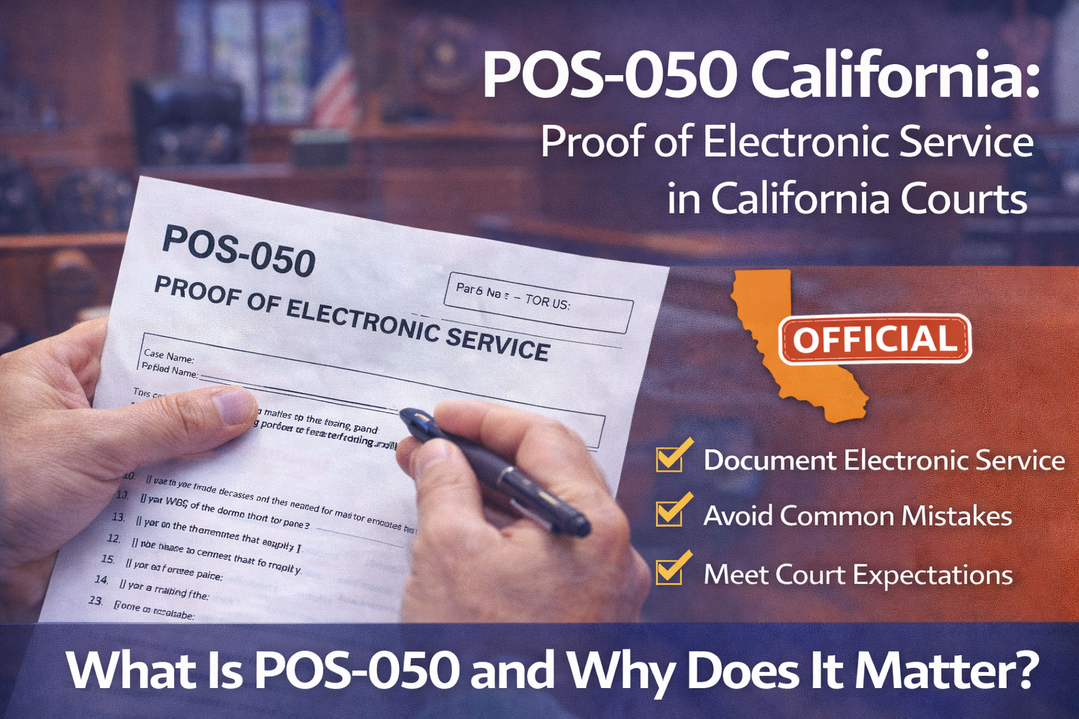 POS-050 California