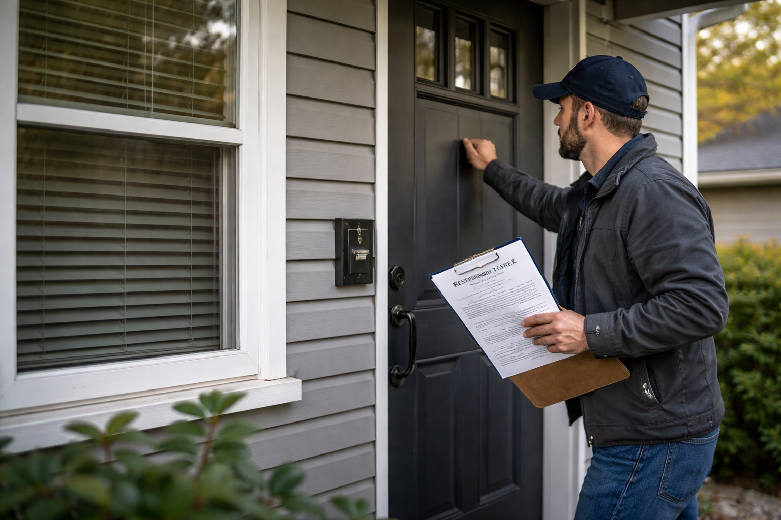 evasive restraining order service California