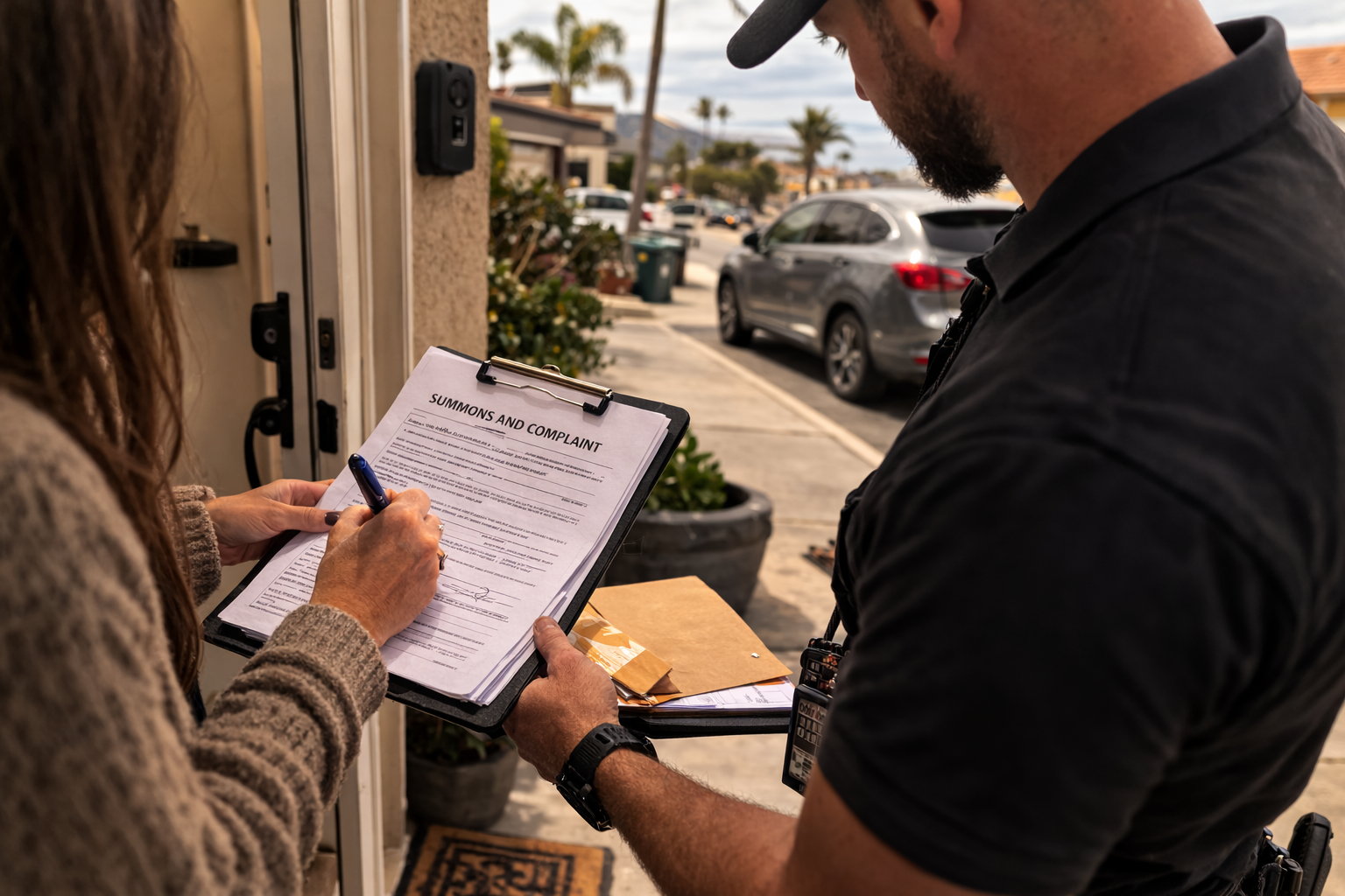 rush process server Encinitas