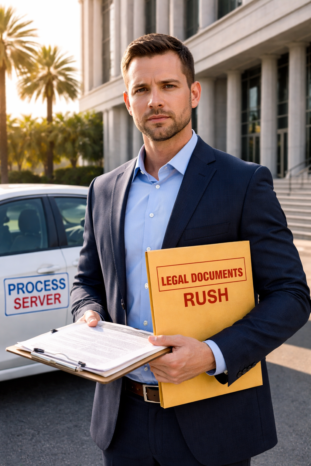 emergency process server San Marcos