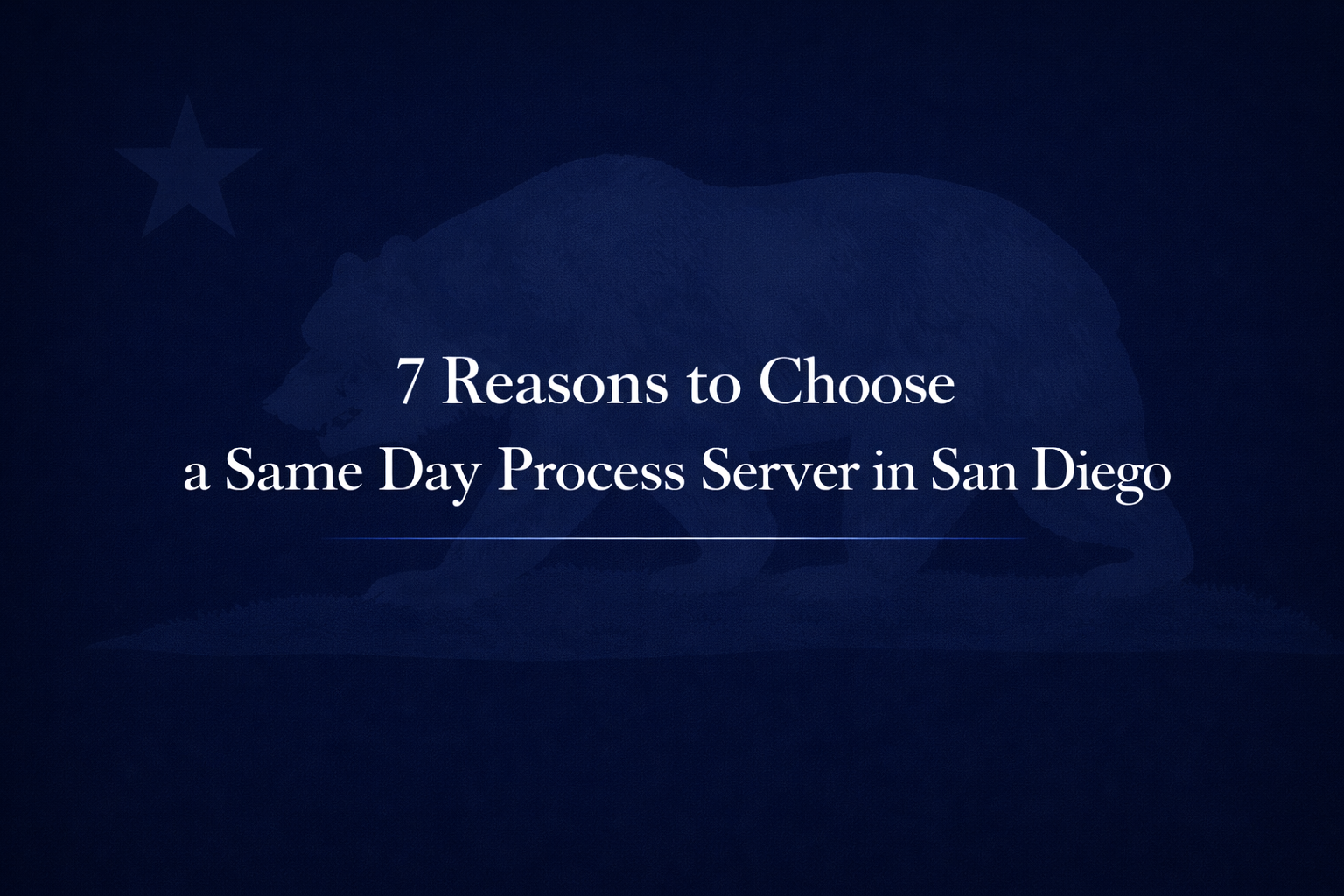 same day process server San Diego